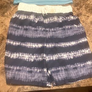 Boys swim shirt and trunks